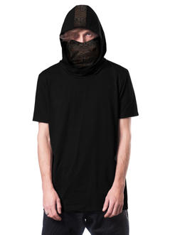 alternative man shirt in black